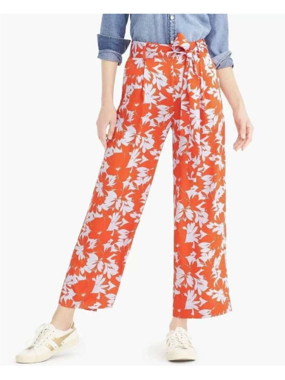 J  Crew Wide Leg Pants